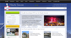 Desktop Screenshot of haute-savoie-tourisme.org